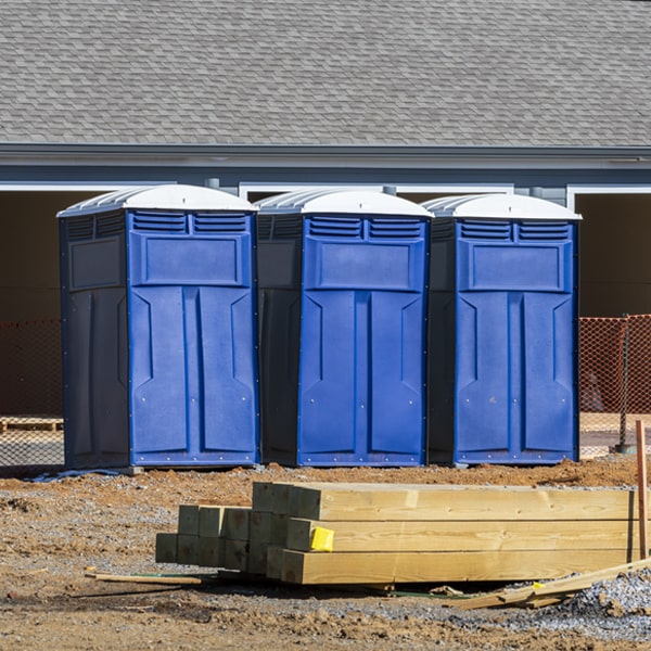 are there different sizes of portable toilets available for rent in Mc Allister MT